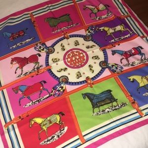 Silk Equestrian Scarf